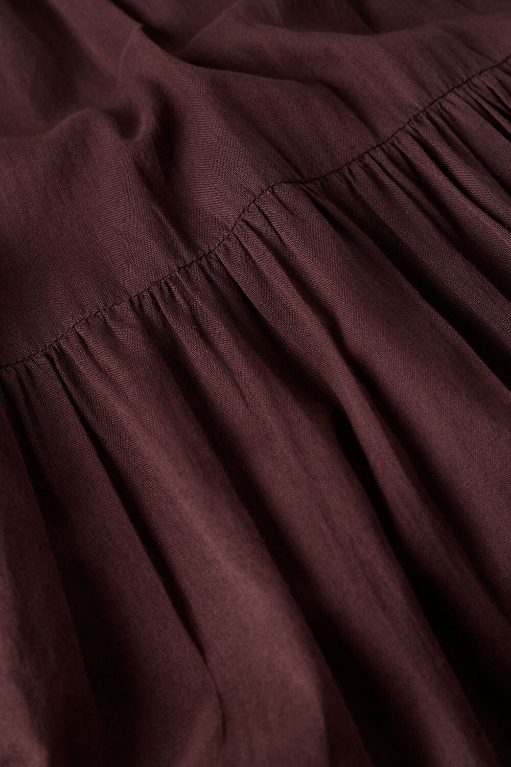 Cotton Maxi V Neck Sundress