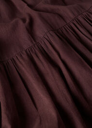 Cotton Maxi V Neck Sundress