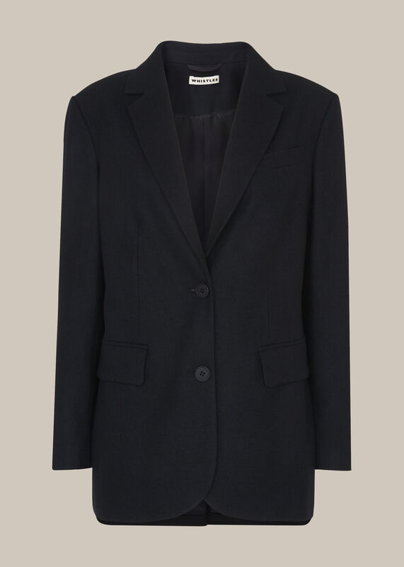 Navy Statement Blazer