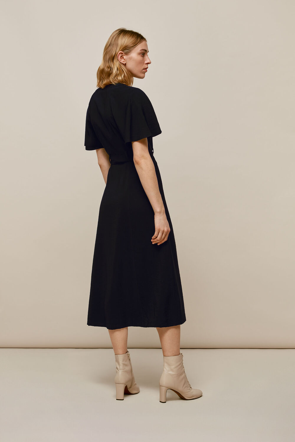 Anita Frill Sleeve Dress
