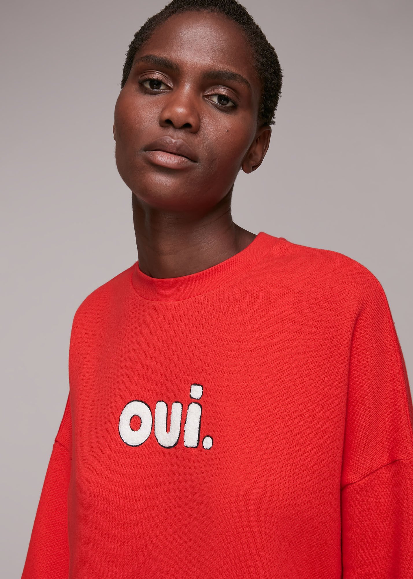 Whistles red sweatshirt 2025
