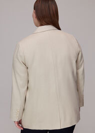 Jade Tailored Linen Blazer
