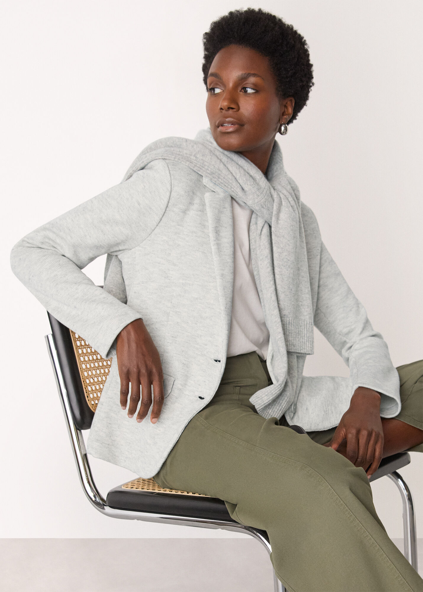 whistles jersey jacket