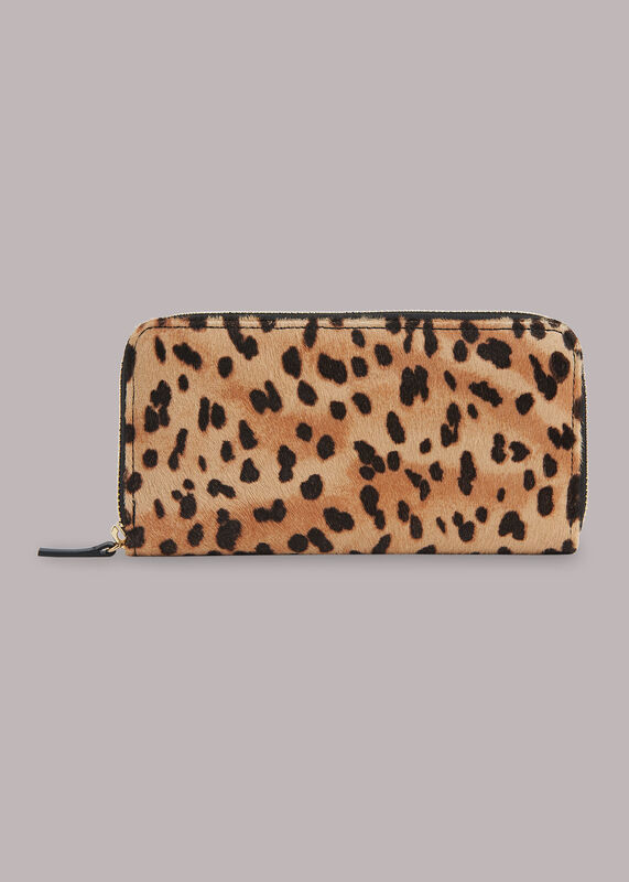 Leopard Long Purse