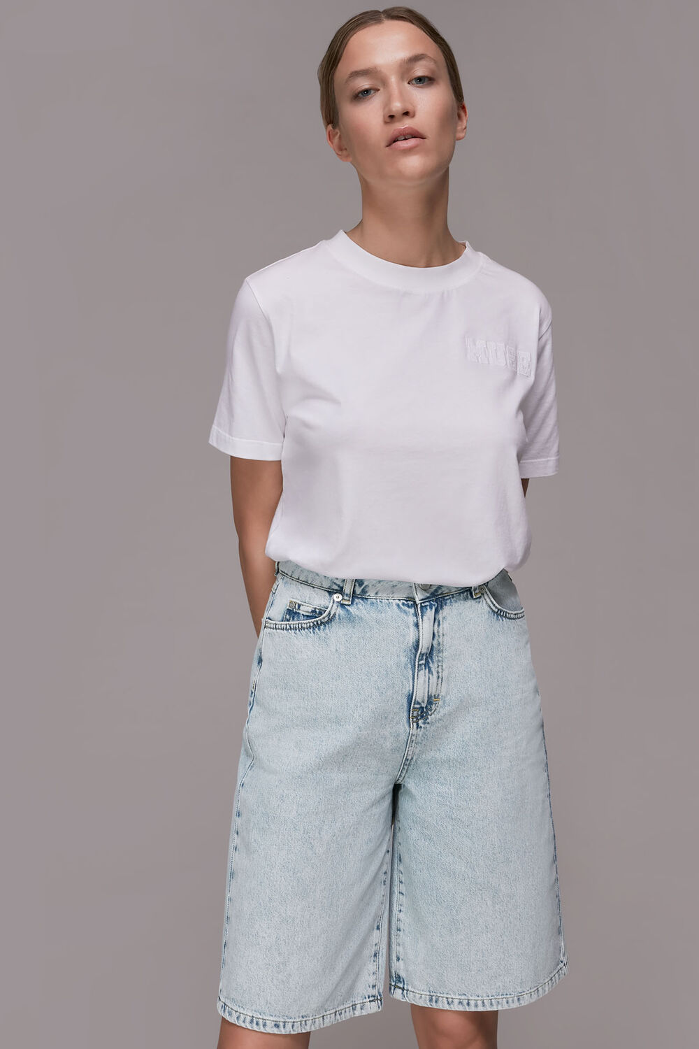Denim Bermuda Short