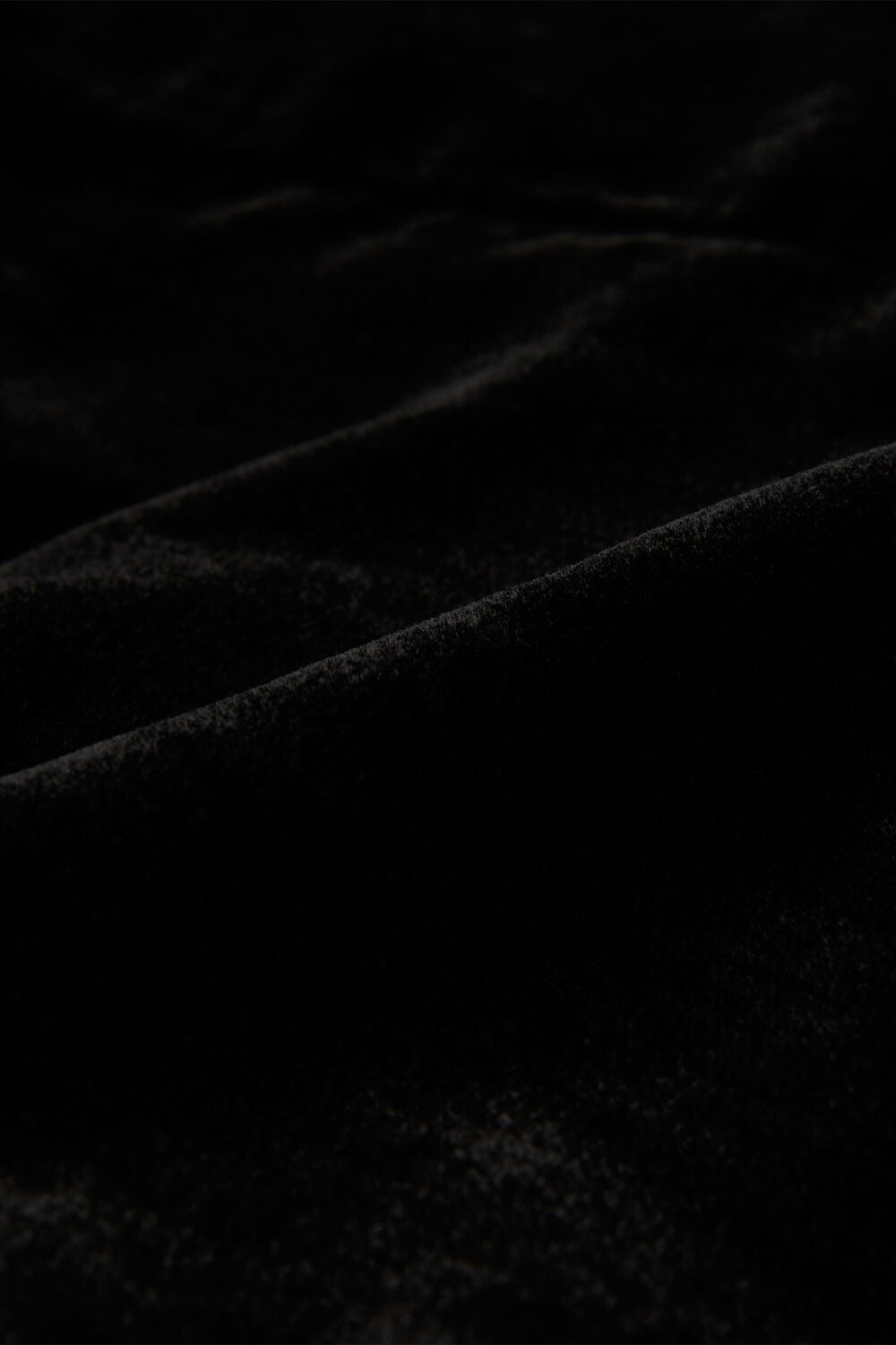 Black Velvet Twist Waist Jumpsuit