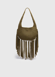 Adaline Fringe Crochet Bag