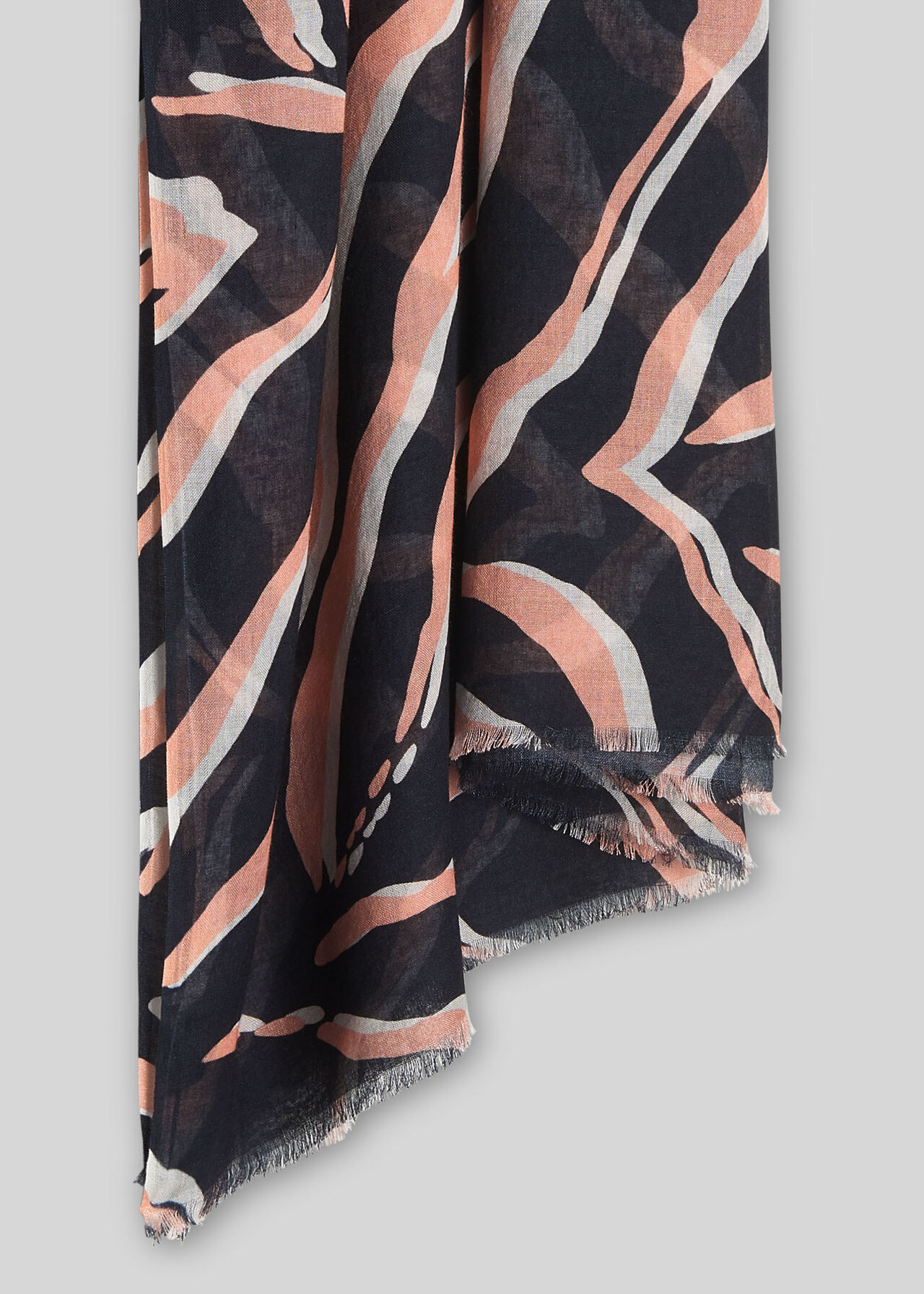 Lily and Lionel Zebra Scarf Black/Multi