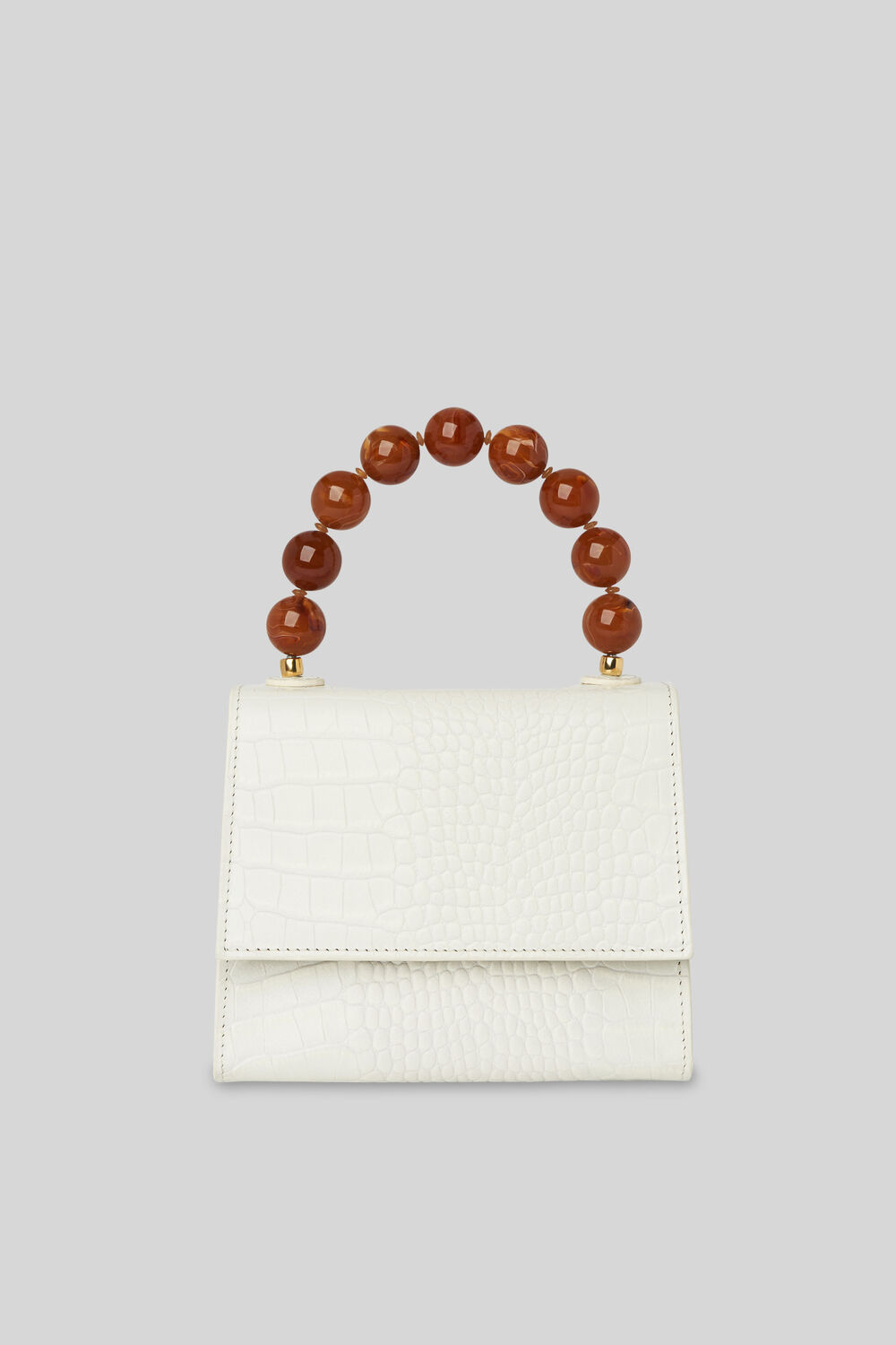 Albi Resin Handle Bag White