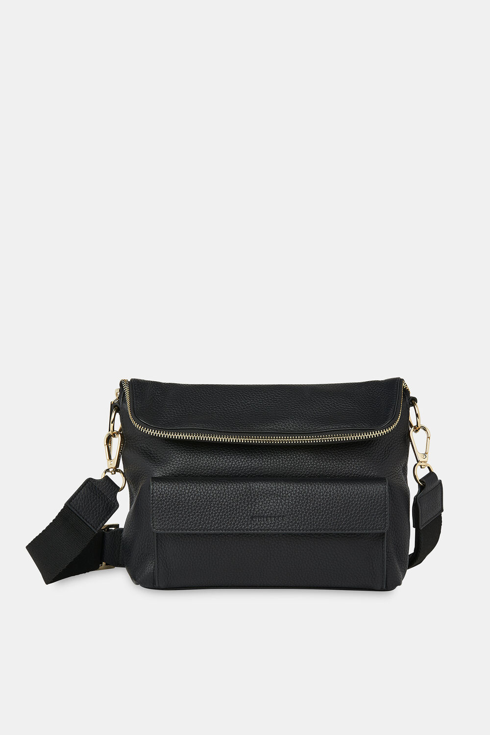 Black Vida Crossbody Bag