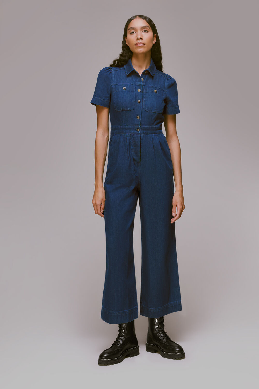 Emma Denim Jumpsuit