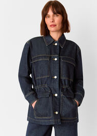 Drawstring Waist Jacket