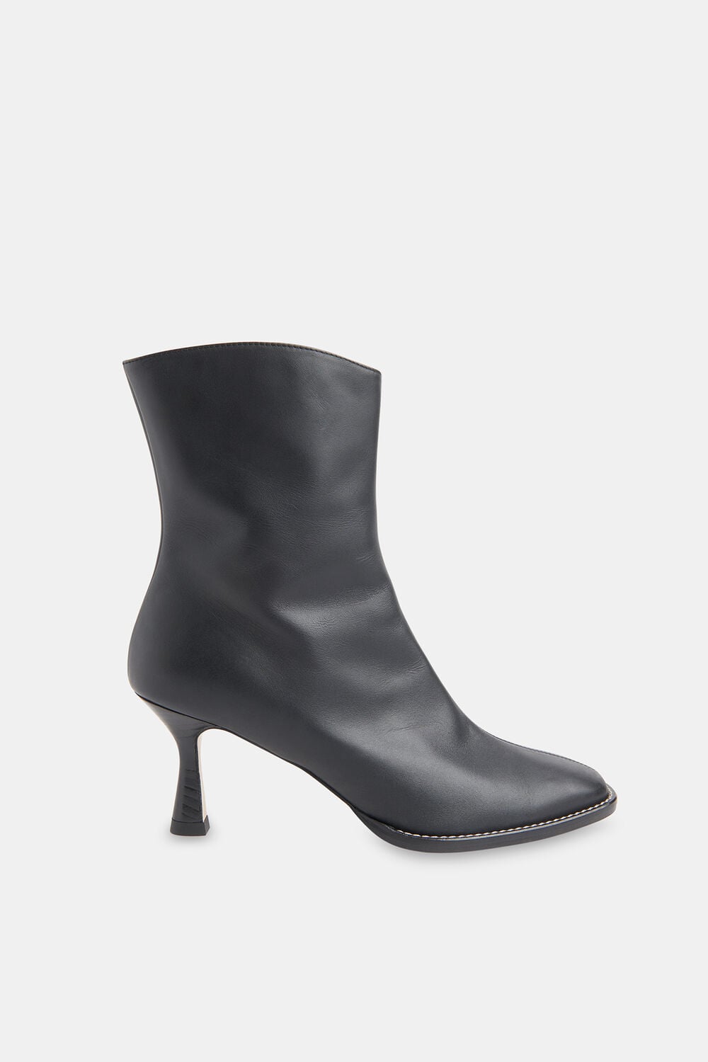 Black Nettie Stitch Detail Boot