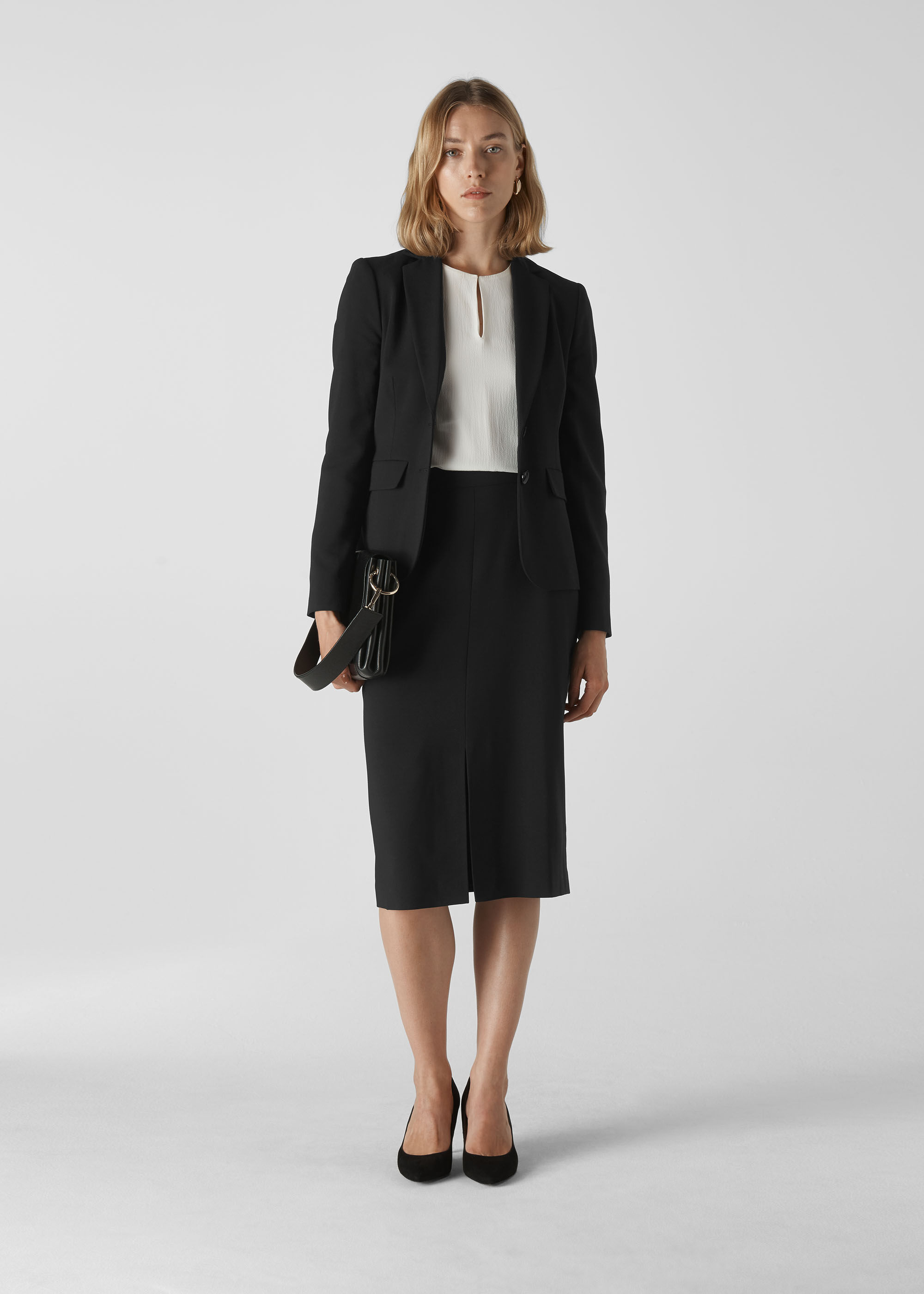 Tailored on sale black jacket