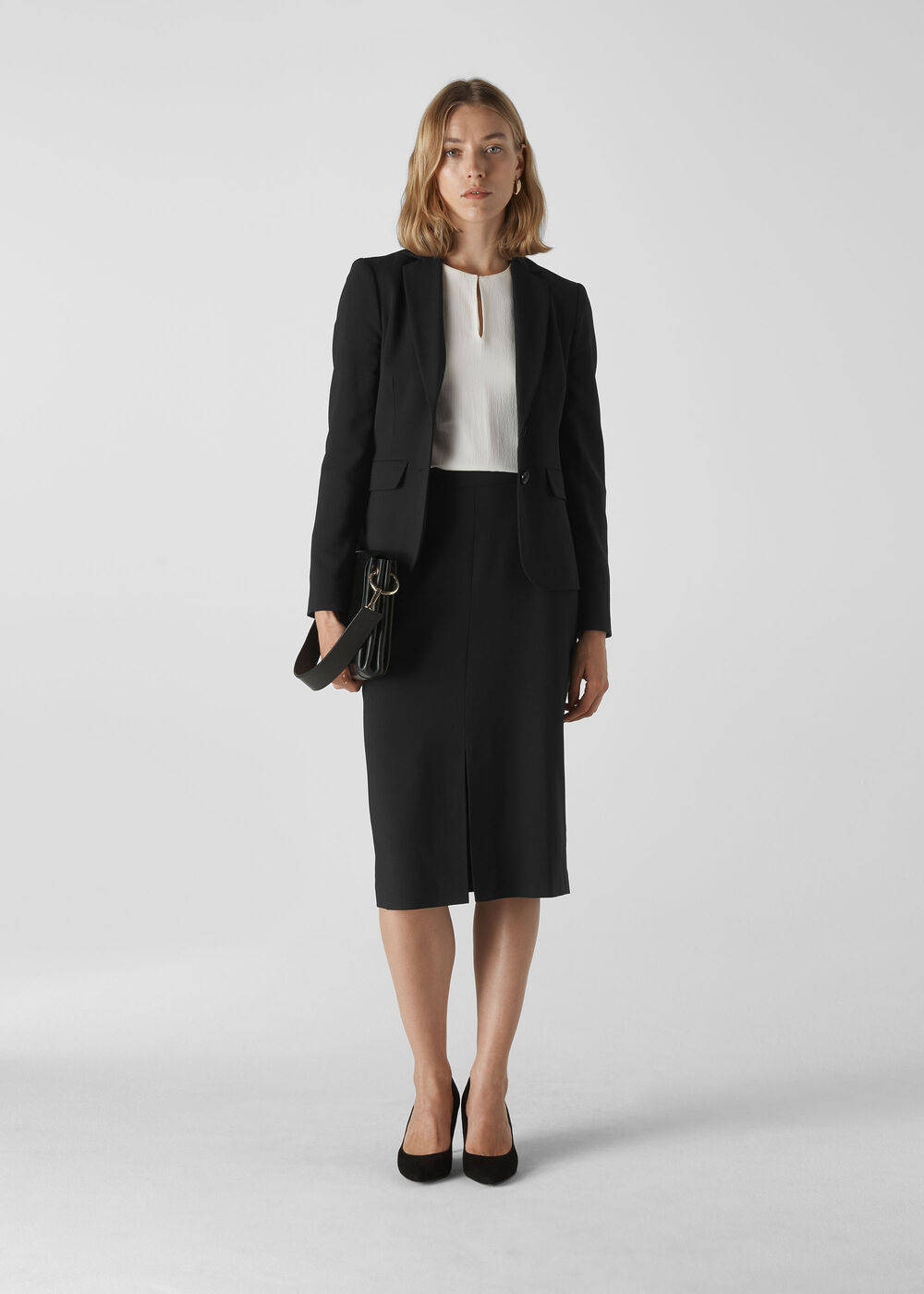 Anna Tailored Jacket Black