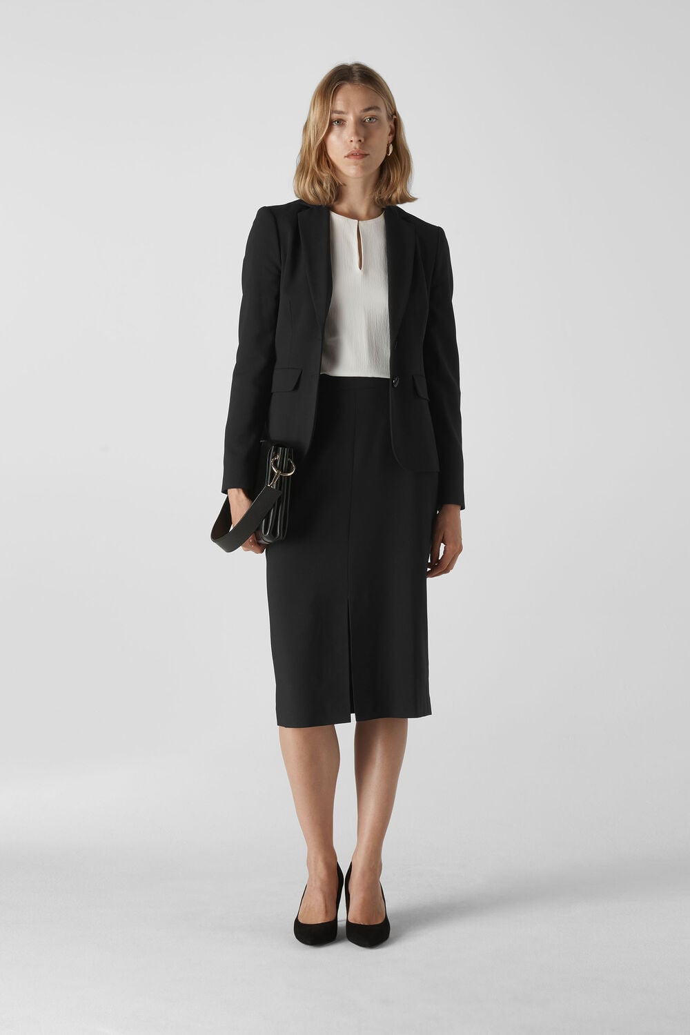 Anna Tailored Jacket Black