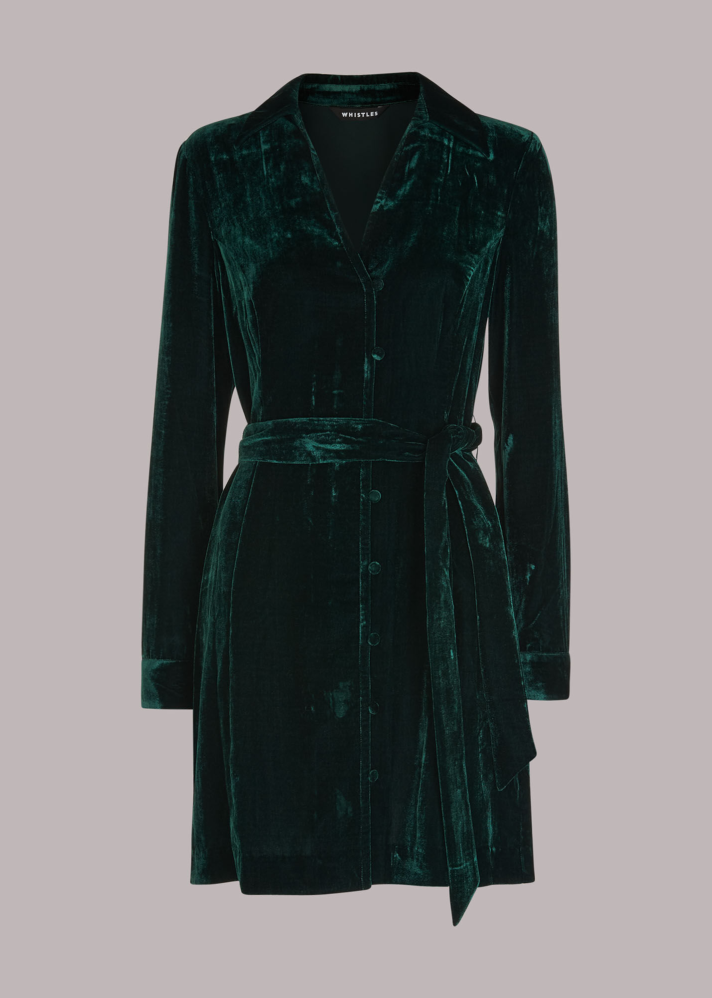Whistles green velvet 2025 jumpsuit