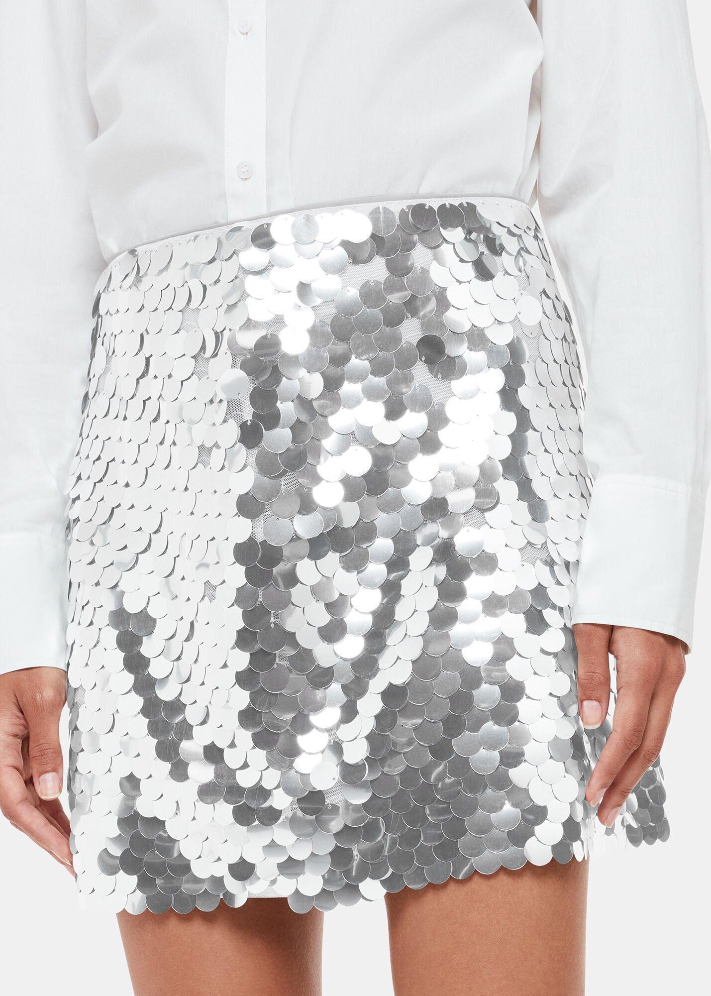Disc deals sequin pencil skirt