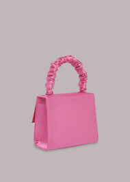 Payton Satin Top Handle Bag
