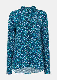 Pastel Leopard Print Shirt