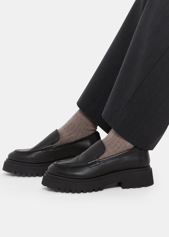 Black Aerton Chunky Loafer
