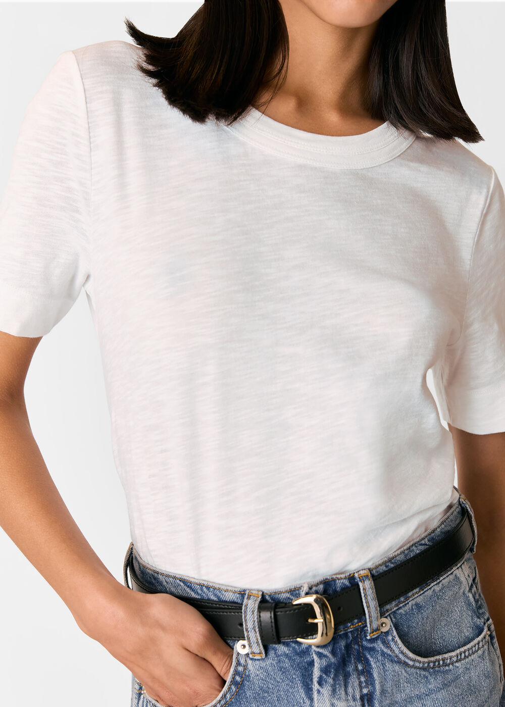 Rosa Double Trim T-Shirt
