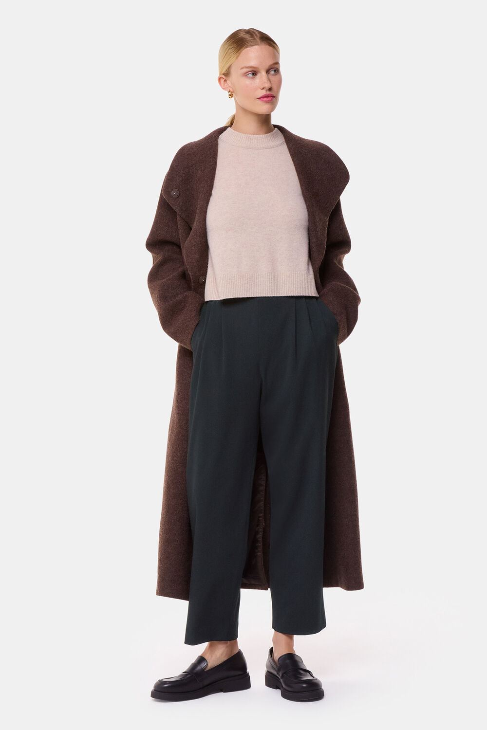 Black Matilda Tapered Trouser