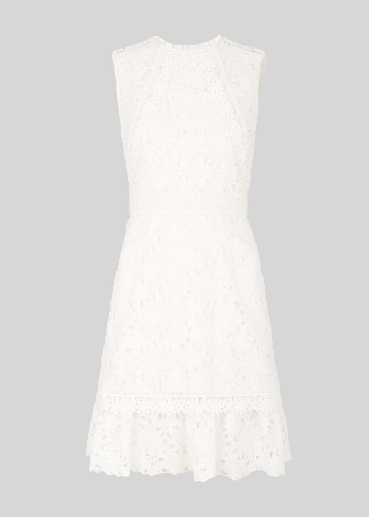 Ella Lace Dress White