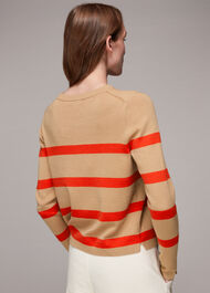 Stripe Crew Neck Knit