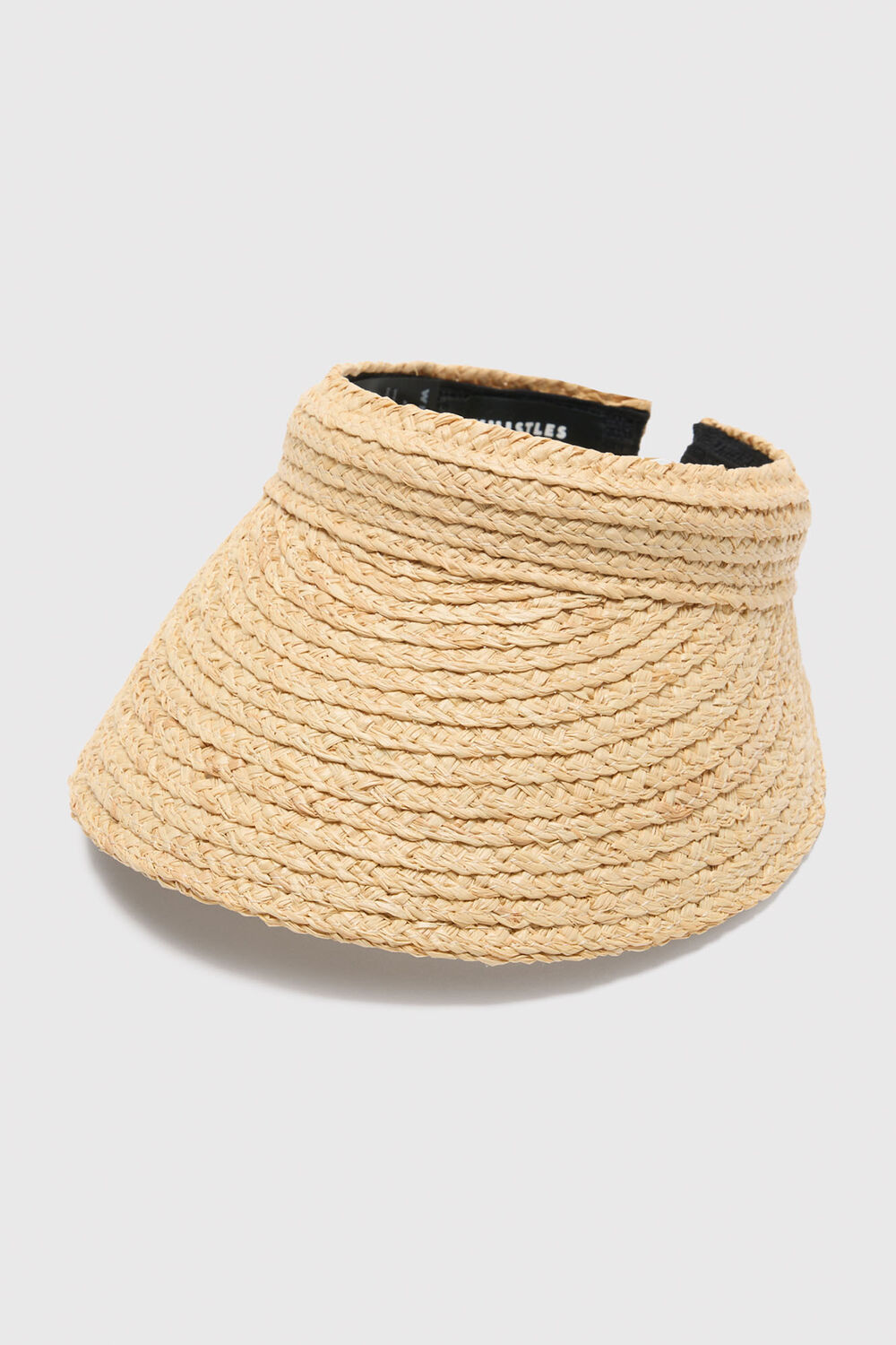 Neutral Straw Visor