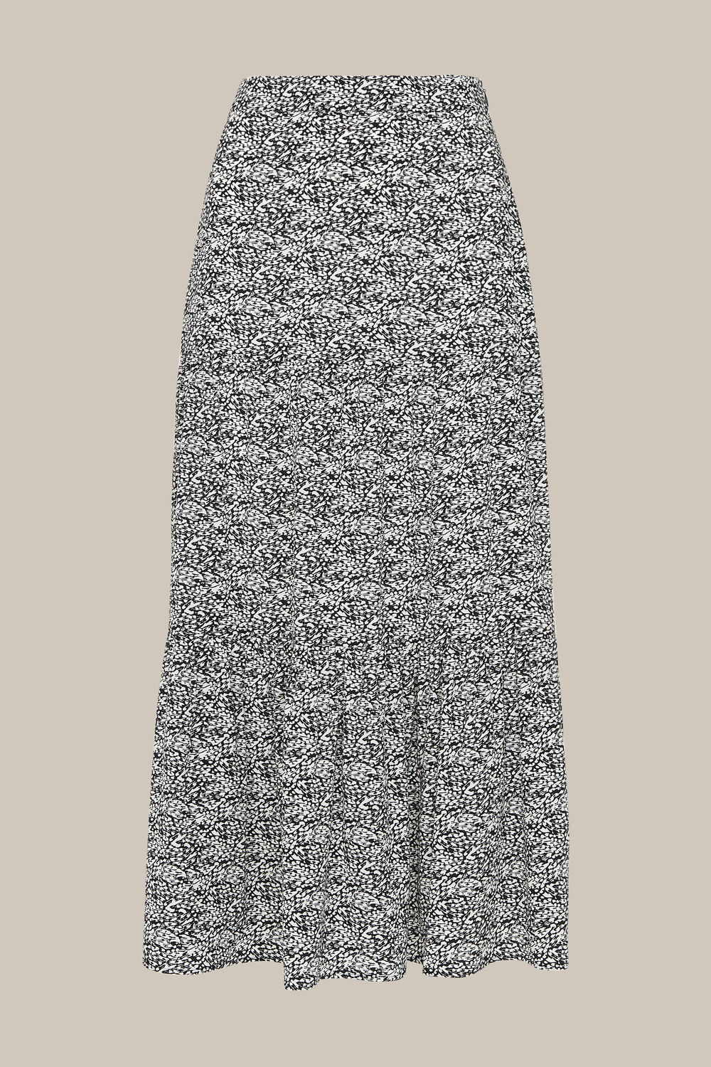 Mixed Animal Tiered Skirt