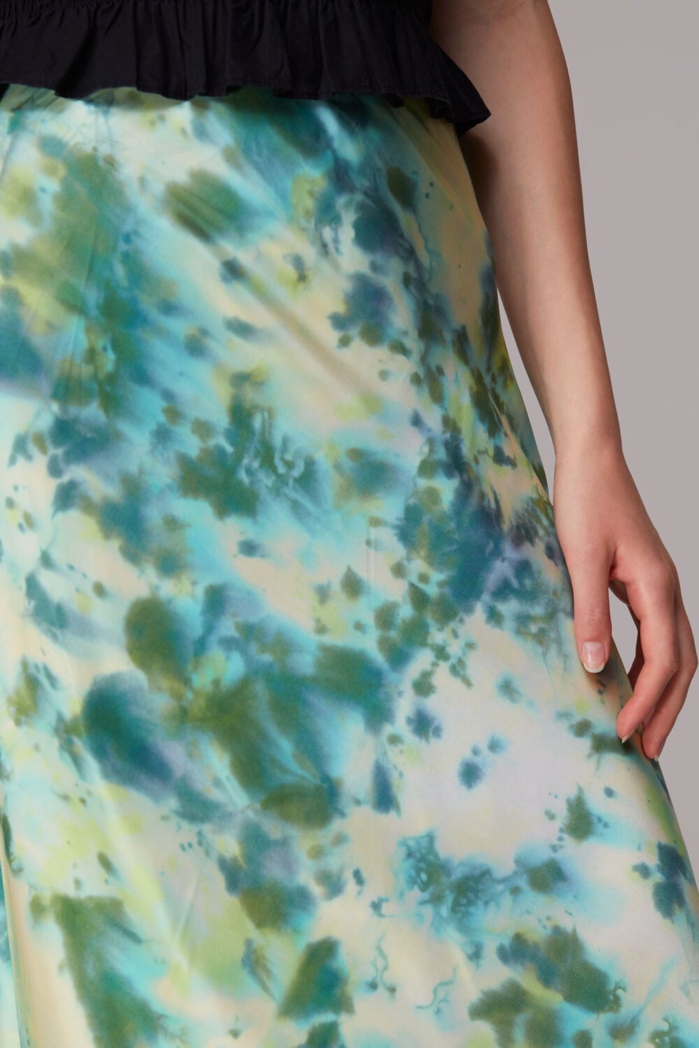 Waterflower Bias Cut Skirt