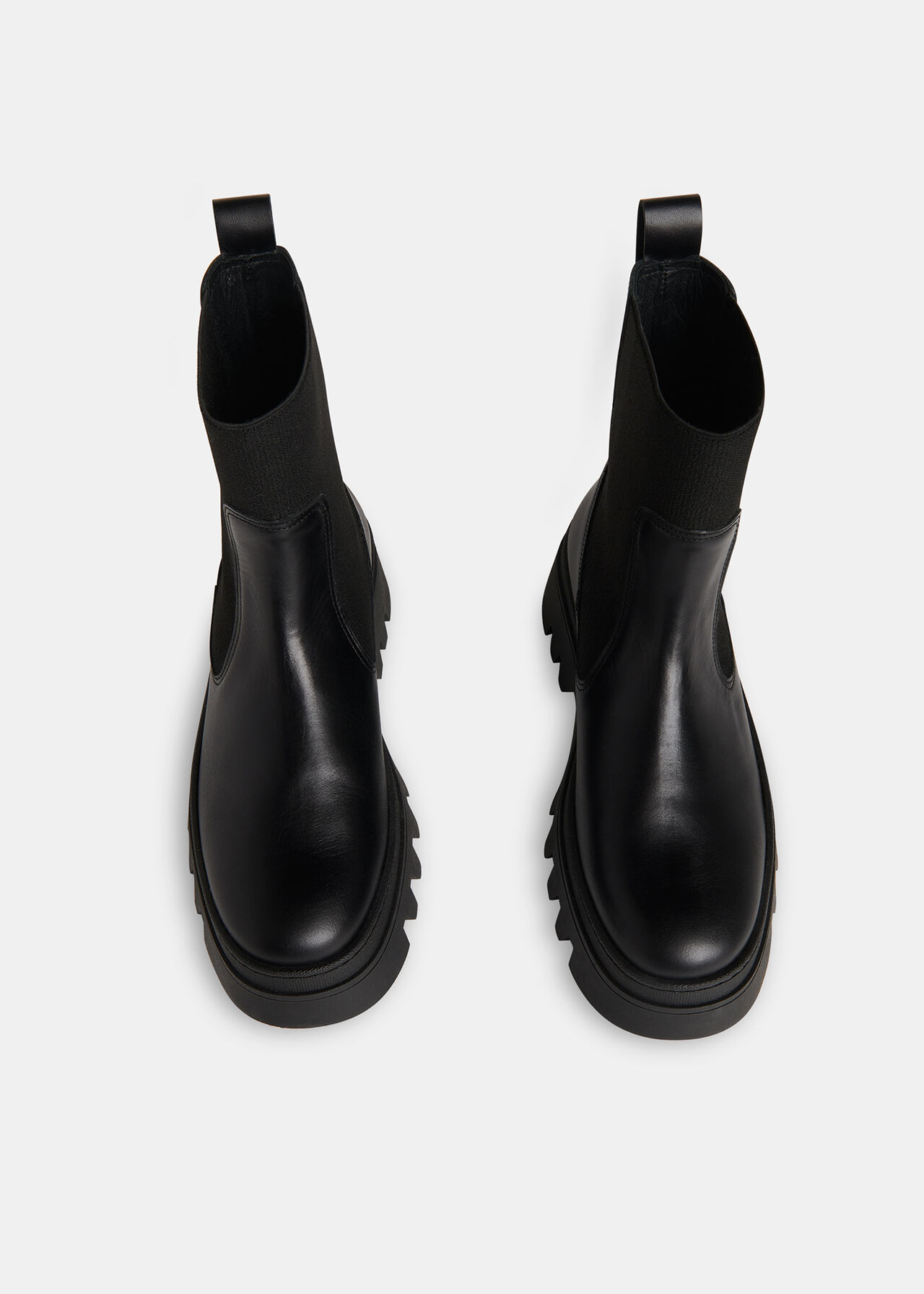 Black Hatton Chunky Chelsea Boot WHISTLES