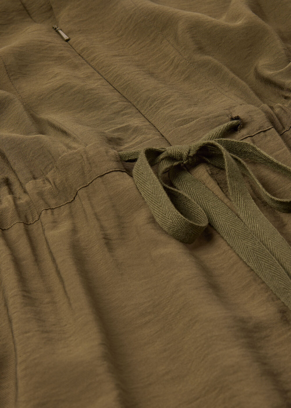 Sleeveless Drawstring Jumpsuit