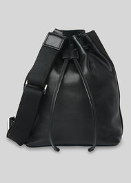 Barton Soft Bucket Bag Black