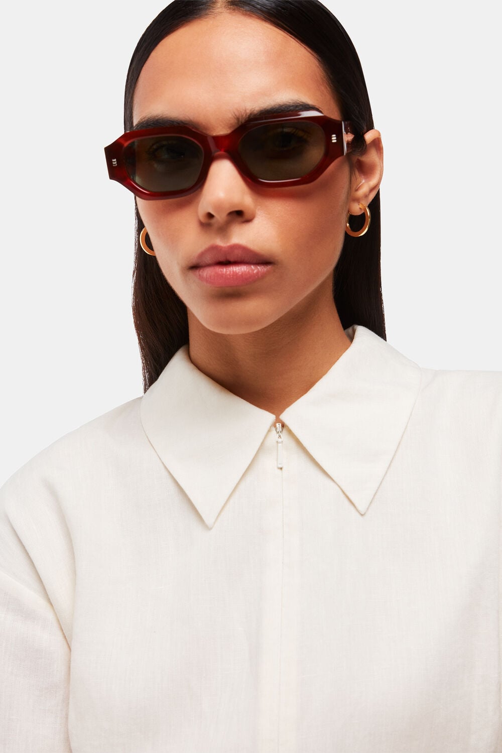 Flat Hoop Earring