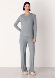 Rib Jersey Pyjama Top