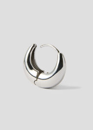 Curved Huggie Hoop