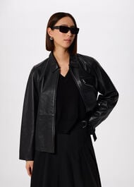 Kate Zip Leather Jacket