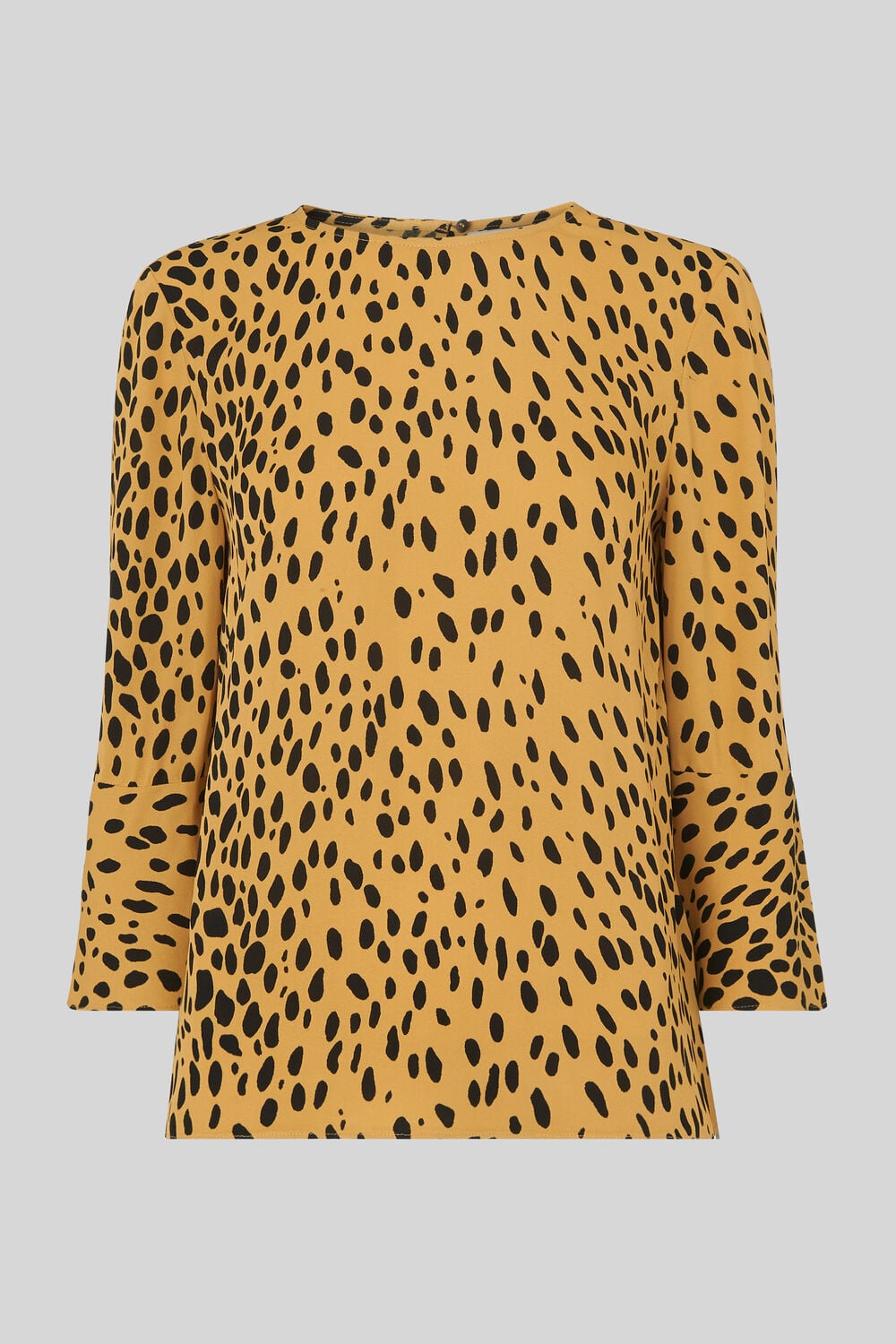 Animal Print Top Cream/Multi