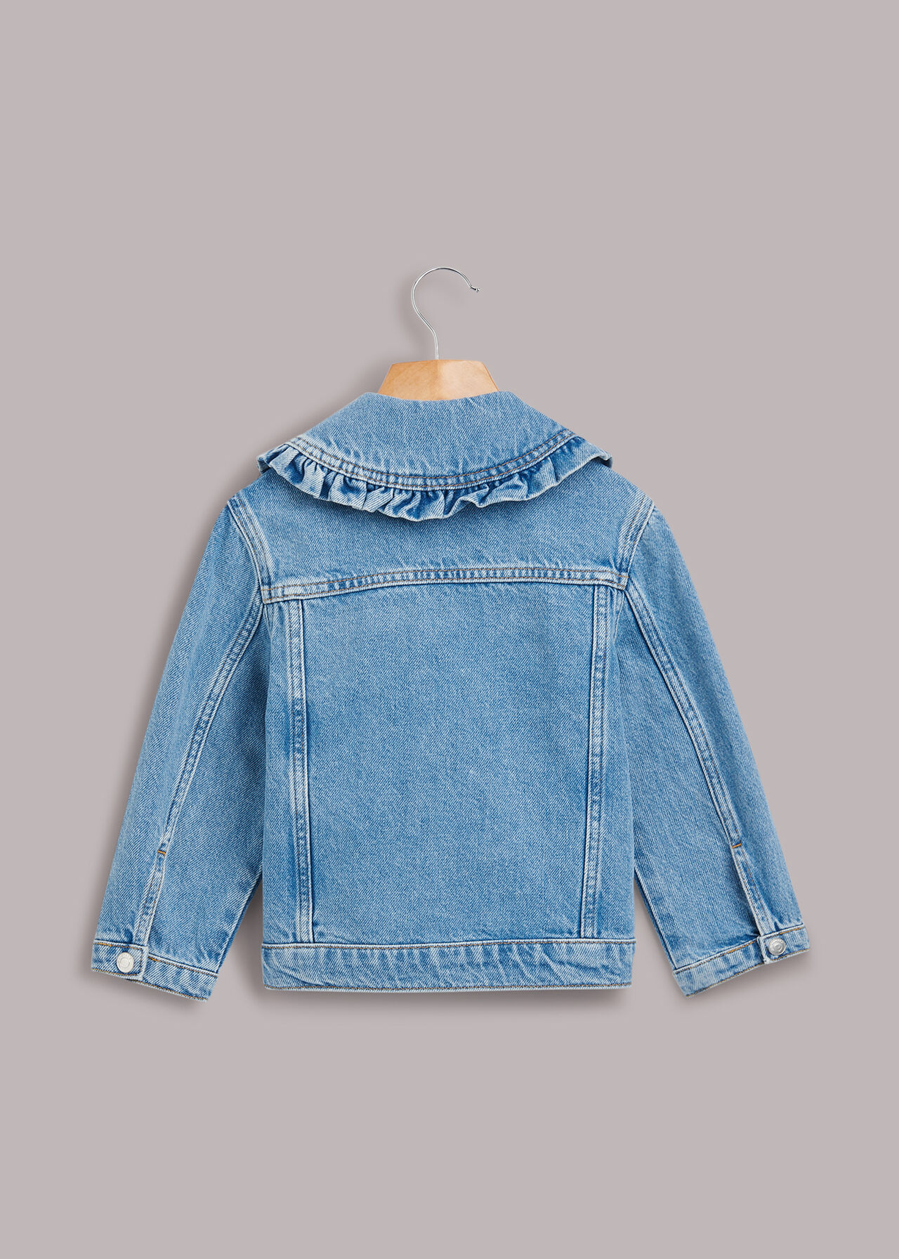 Collar Denim Jacket