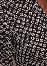 Landmark Print Midi Dress