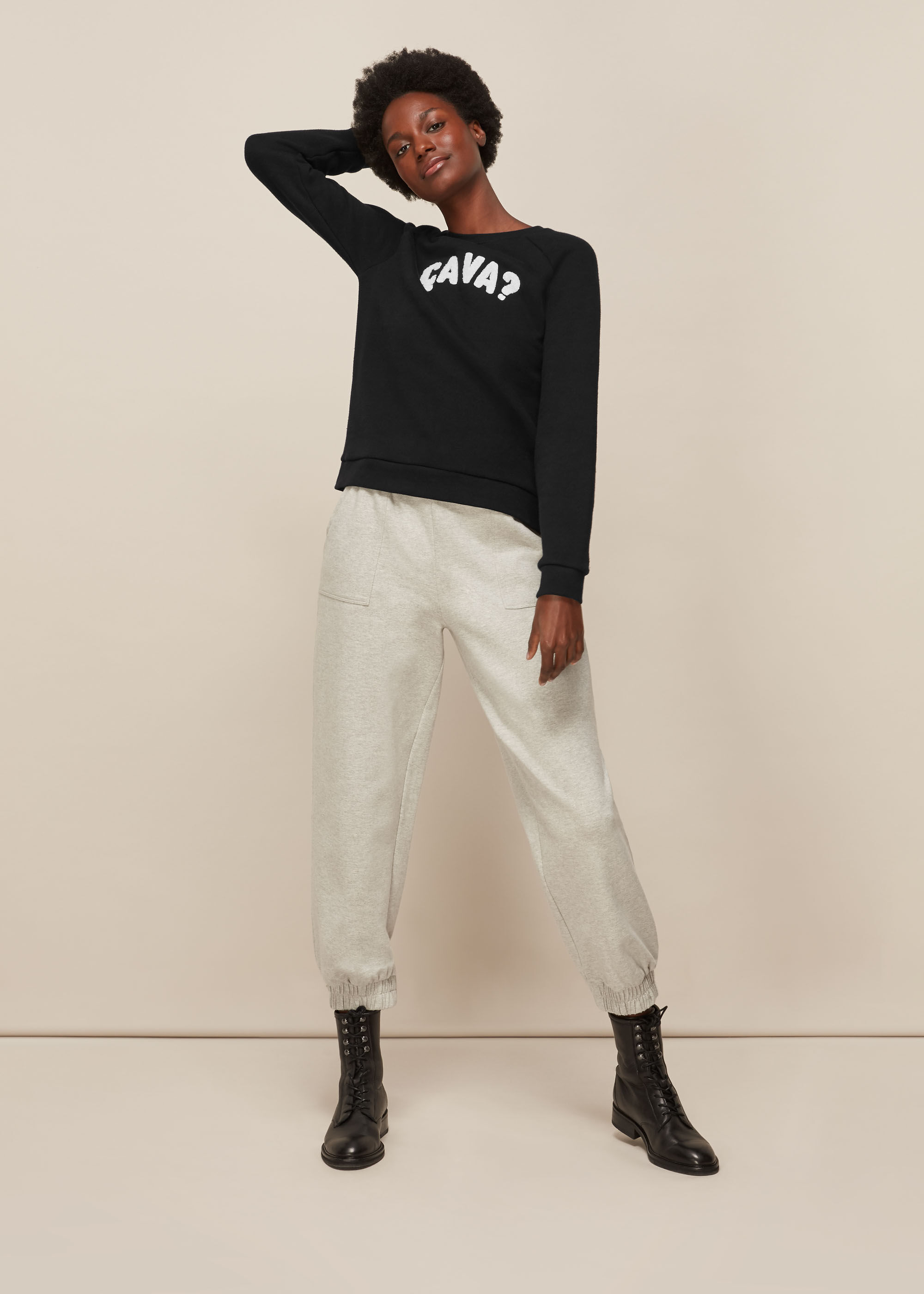 Whistles ca va sweatshirt online