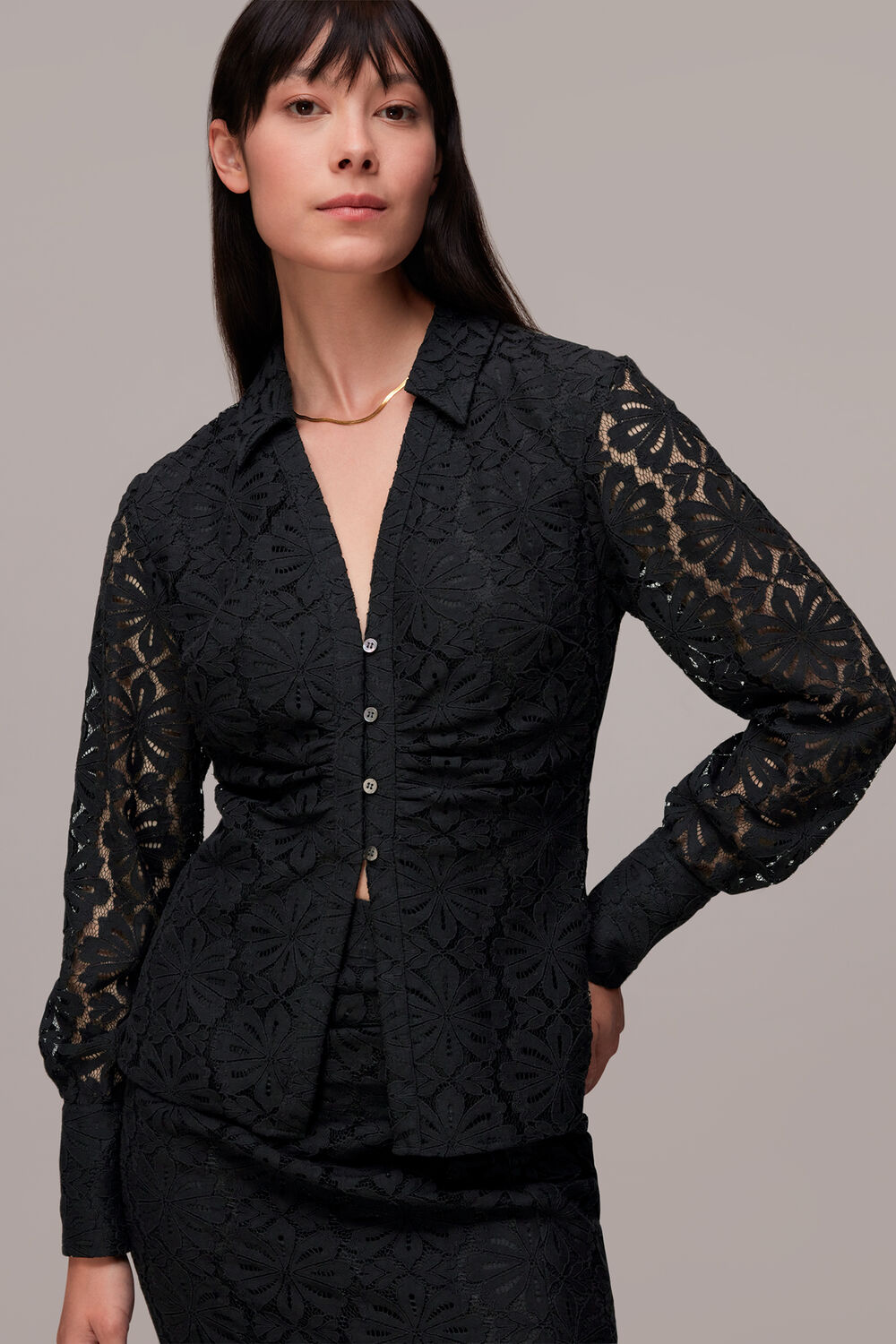 Amelia Lace Detail Shirt
