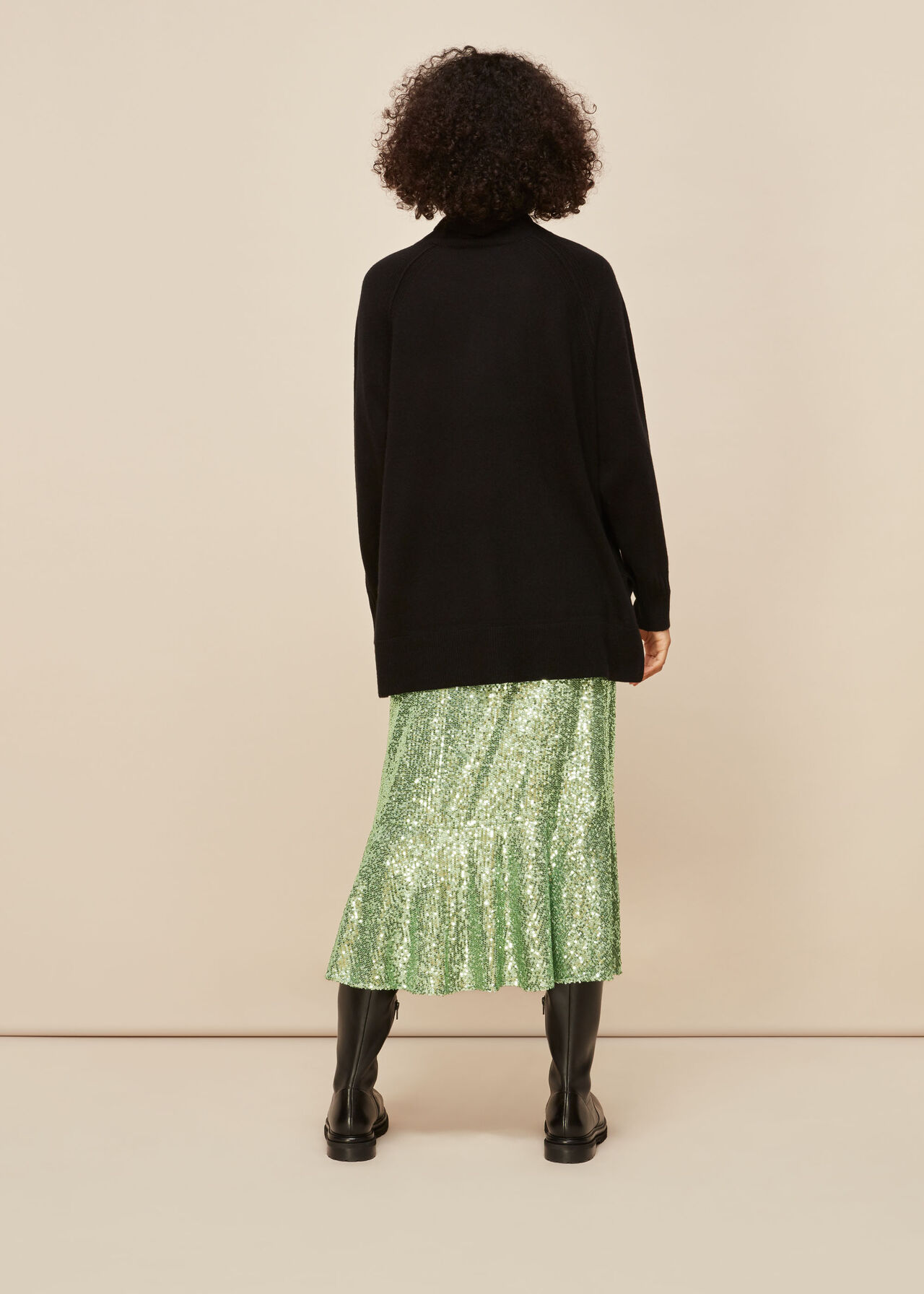 Suki Sequin Skirt