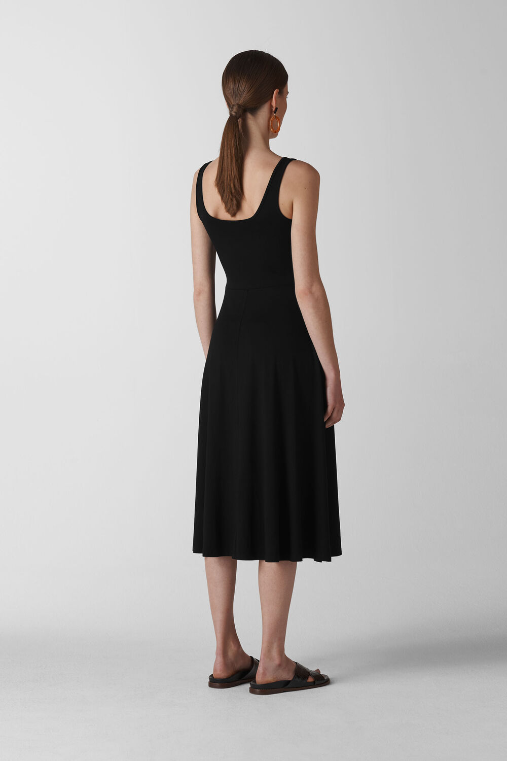 Brigitte Jersey Dress Black