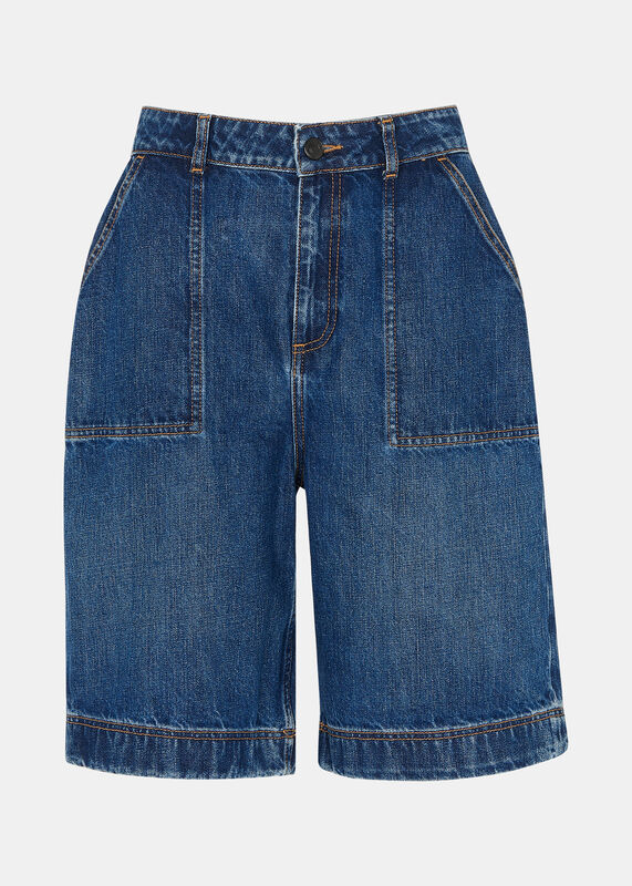 Raya Longline Denim Short