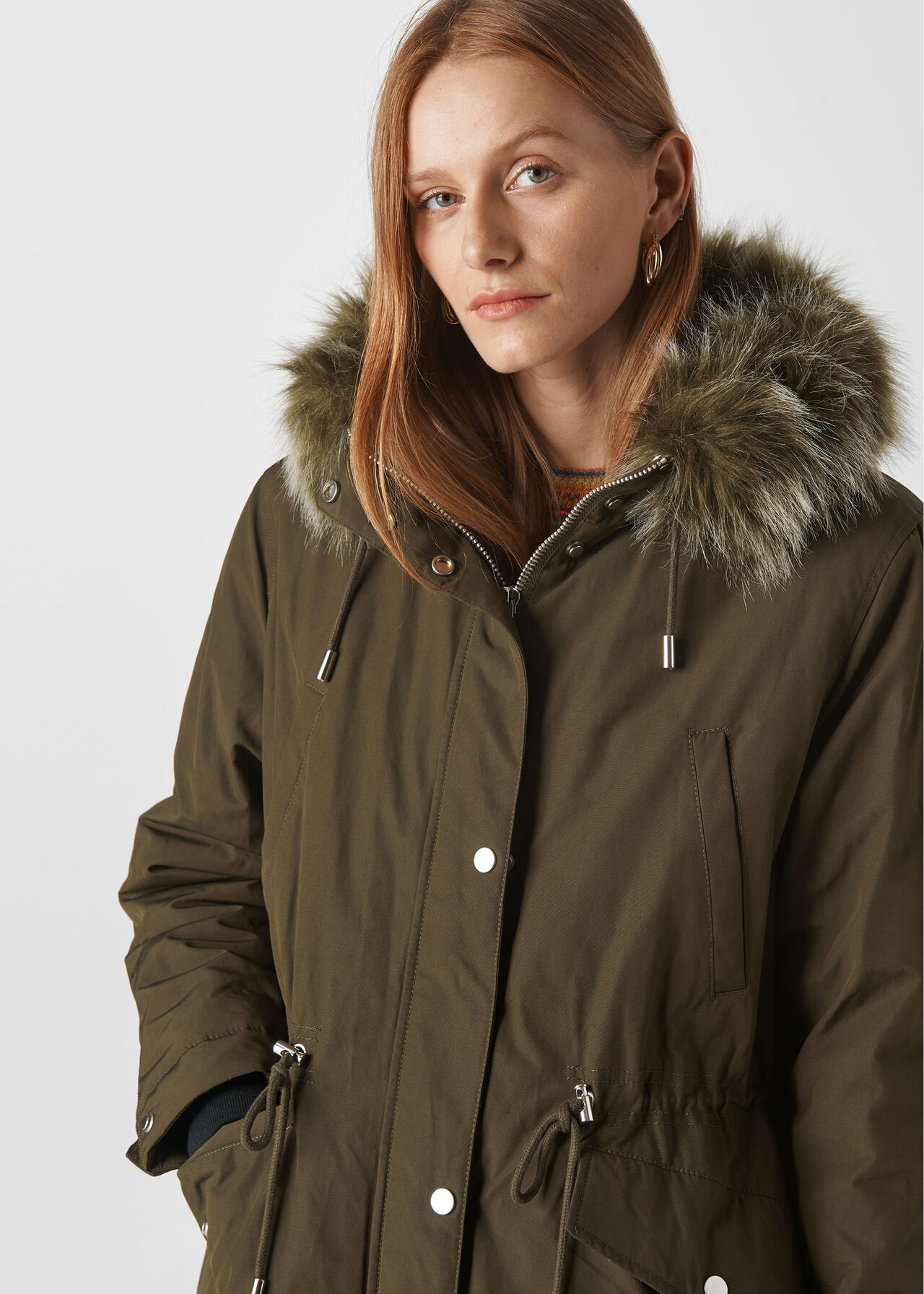 Cleo Casual Parka | WHISTLES