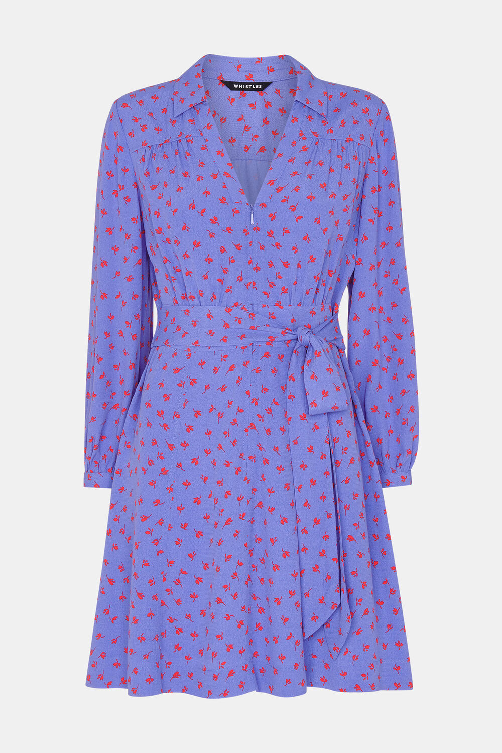 Scattered Petals Print Dress