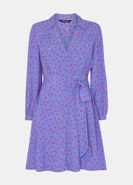 Scattered Petals Print Dress